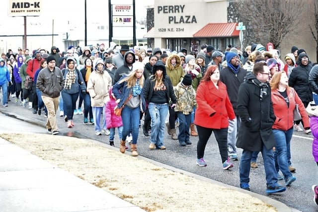 Silent March - Perry Plaza