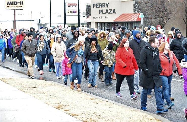 Silent March - Perry Plaza
