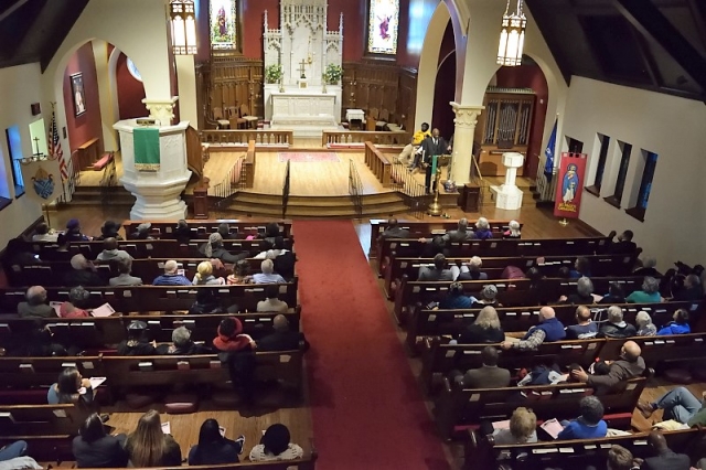 Service at St. Paul's Episcopal Cathedral