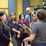 Supt Aurora Lora answers questions