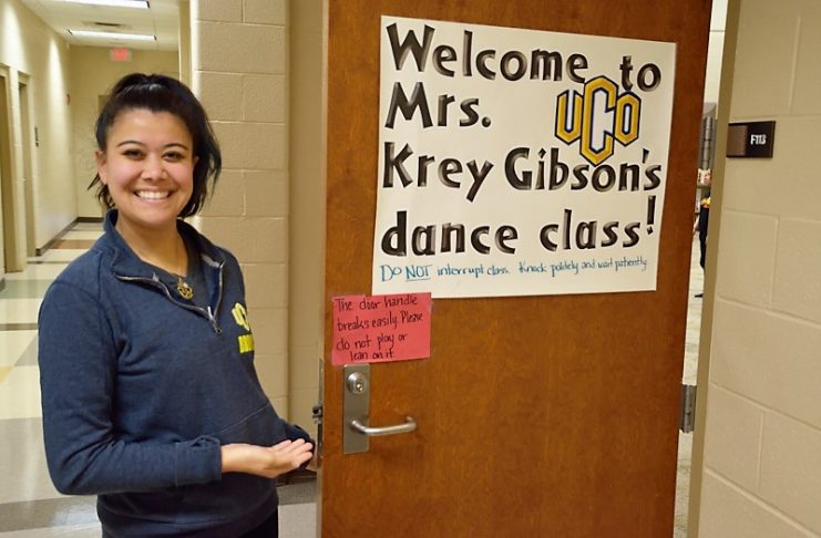 Mrs. Krey Gibson, dance teacher at Douglass Mid-High