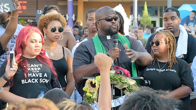 Rev. Jesse Jackson speaking at BLM Rally, OKC
