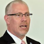 Tim Rogers at Capitol Hill construction tour