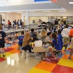 Students learn new lunch procedure
