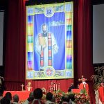 Official tapestry of Blessed Stanley Francis Rother