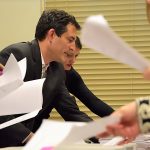 Unloading petitions at city clerk's office