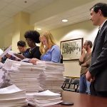 Shadid watches petition processing