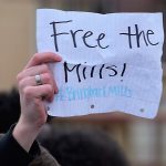 Students protest Mills NW Classen