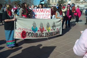 Goodhearted People's Camp Women's March