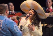 Cecilia Vargas sings a duet with Robert Ruiz