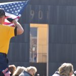 Bombing memorial 2018 salute