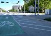 Bike lanes at OKC City Hall Bike-to-Work