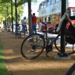 Bike-to-Work Day 2018-5-18 Bikes and cyclists at the end of their commute