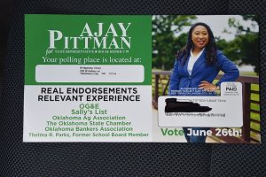Pittman campaign mailer 2018-6-22