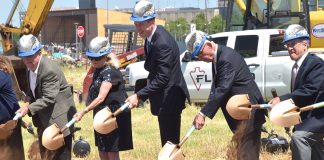 Mayor David Holt breaks ground on Convention Center project