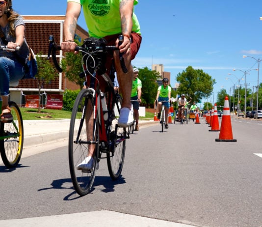 New plans outlined for Downtown bike trail following Classen ban demonstration bike lane