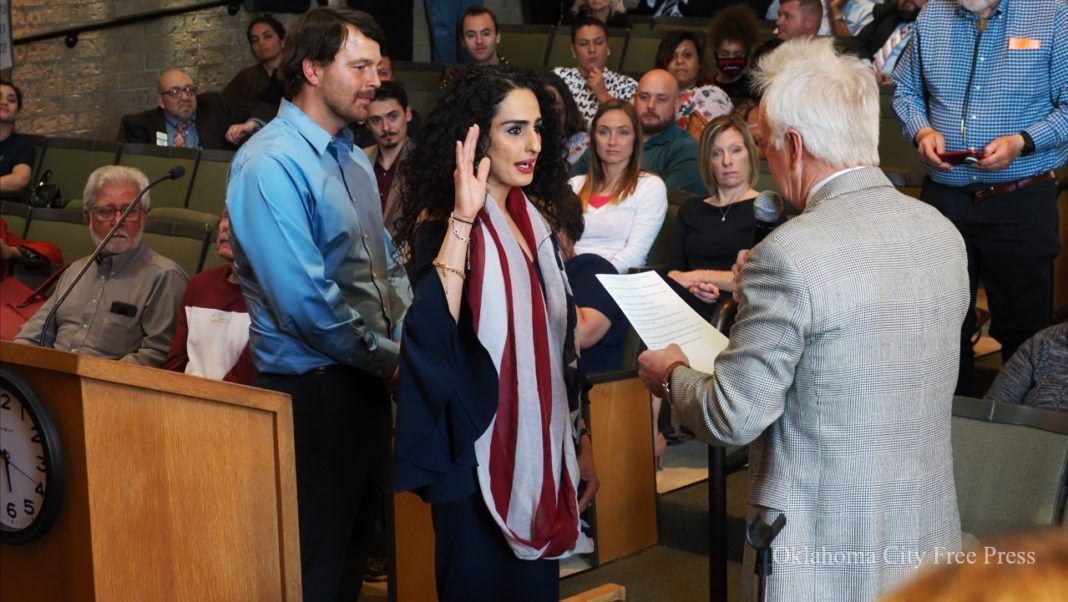 Sara Bana sworn in