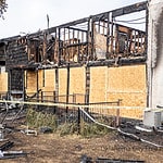 apartment fire