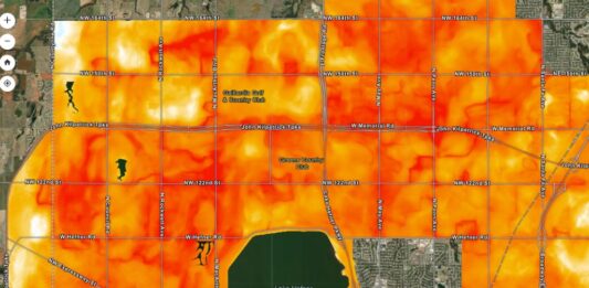 heat map