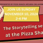 PRESS RELEASE: Pizza Shack Arcadia Storytelling Series: Inaugural Session on November 10