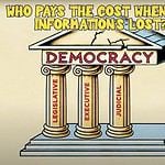 Who pays the cost when the information is lost?