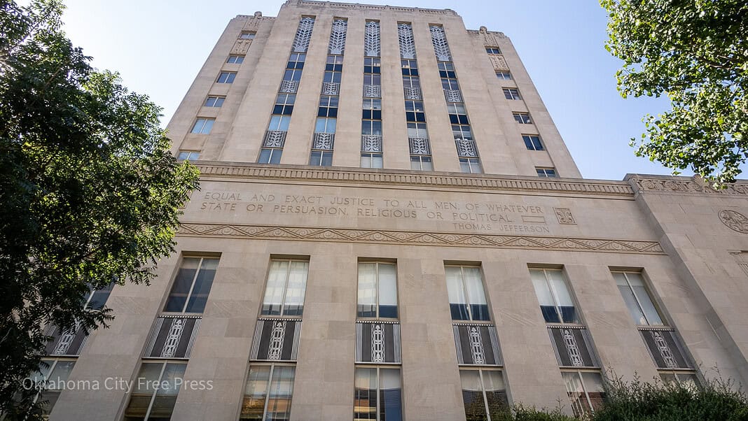 Okla County Courthouse fall, 2024-5