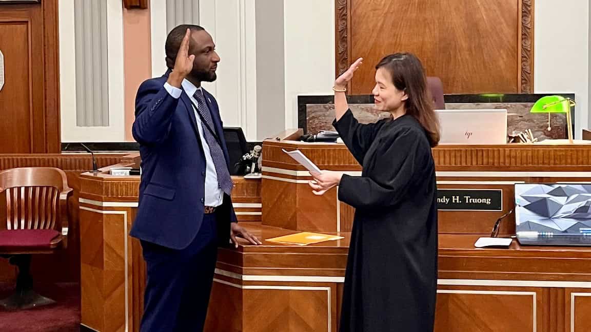 PRESS RELEASE: Jason Lowe sworn in as new District 1 Commissioner for ...