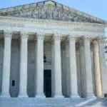 The supreme court building in washington, dc