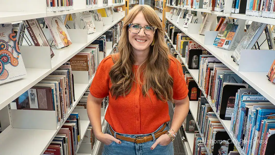 Hallie Waugh - MLS Poet Laureate - Oct 2025 -PA100495 library