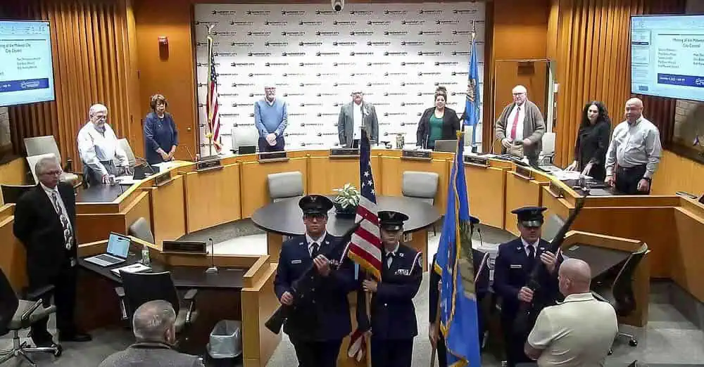 City Council for Midwest City in Dec. 2025 Midwest City