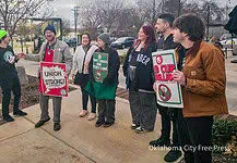 Starbucks workers strike, shut down OKC store over contract strike