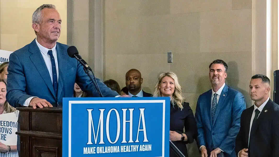 RFK, Jr. in Okla with Stitt June 2025 Robert F. Kennedy, Jr.