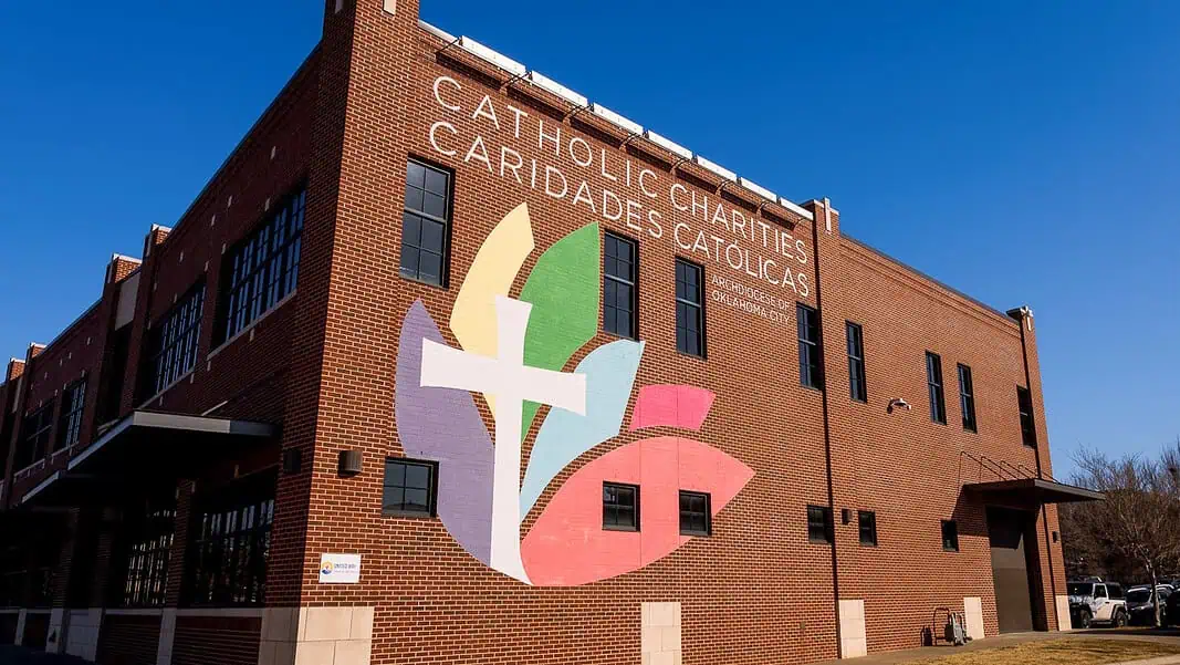 Catholic Charities HQ OKC by Jake Ramsey Catholic Charities in Oklahoma City is one faith-based organization that develops affordable housing on its properties to serve low-income Oklahomans.