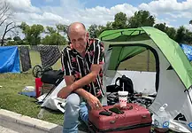State clears homeless camp in Norman, offers no funds for those displaced