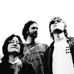 Mad Honey build alt-rock landmark on ‘Bridge Over Cumberland’ Five-person rock band standing side by side, looking up, in a black-and-white photo.