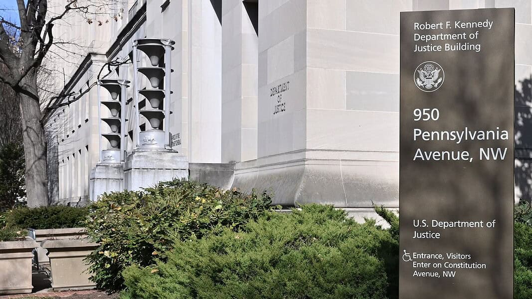 DOJ Building Washington DC