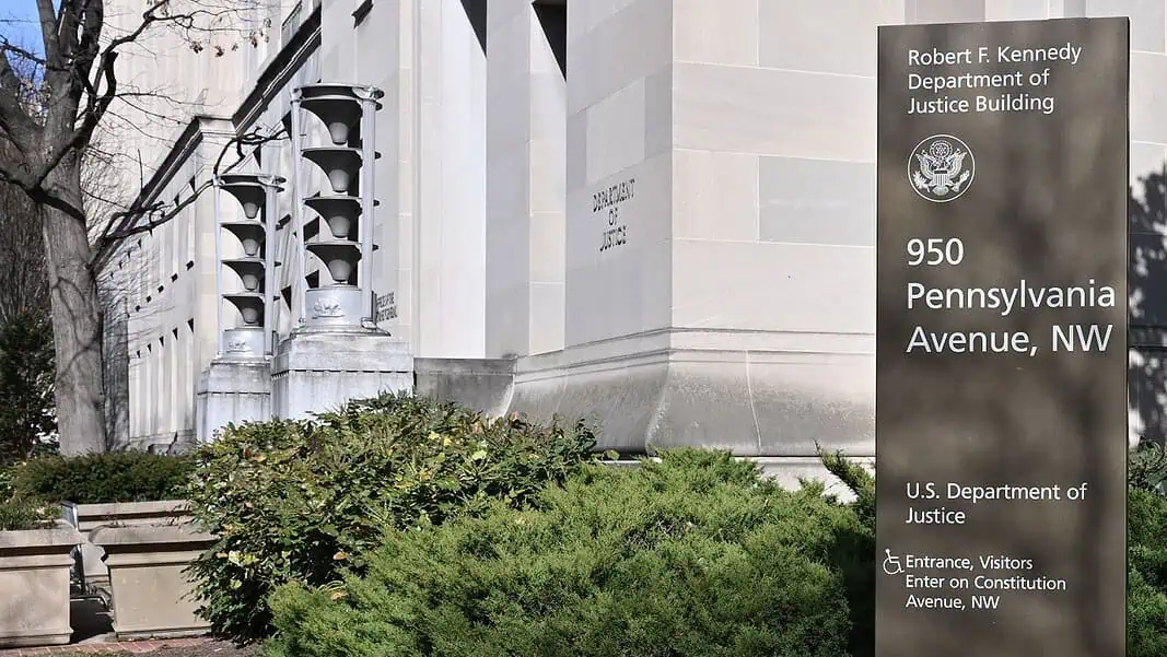 DOJ Building Washington DC