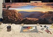 Local artists bring landscapes and abstraction to Film Row this weekend