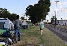 Virginia Ave homeless encampment closed; 55 people moved into housing