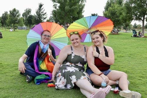 Attendees at PrideFest 2026 in OKC (ZOE.ELROD/Okla City Free Press) 