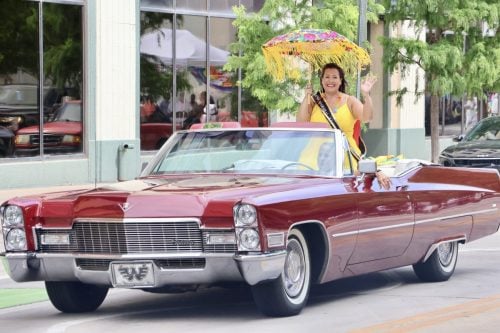 PrideFest 2026 “Legend” Grand Marshall Sarah Adams. (ZOE ELROD. Okla City Free Press)
